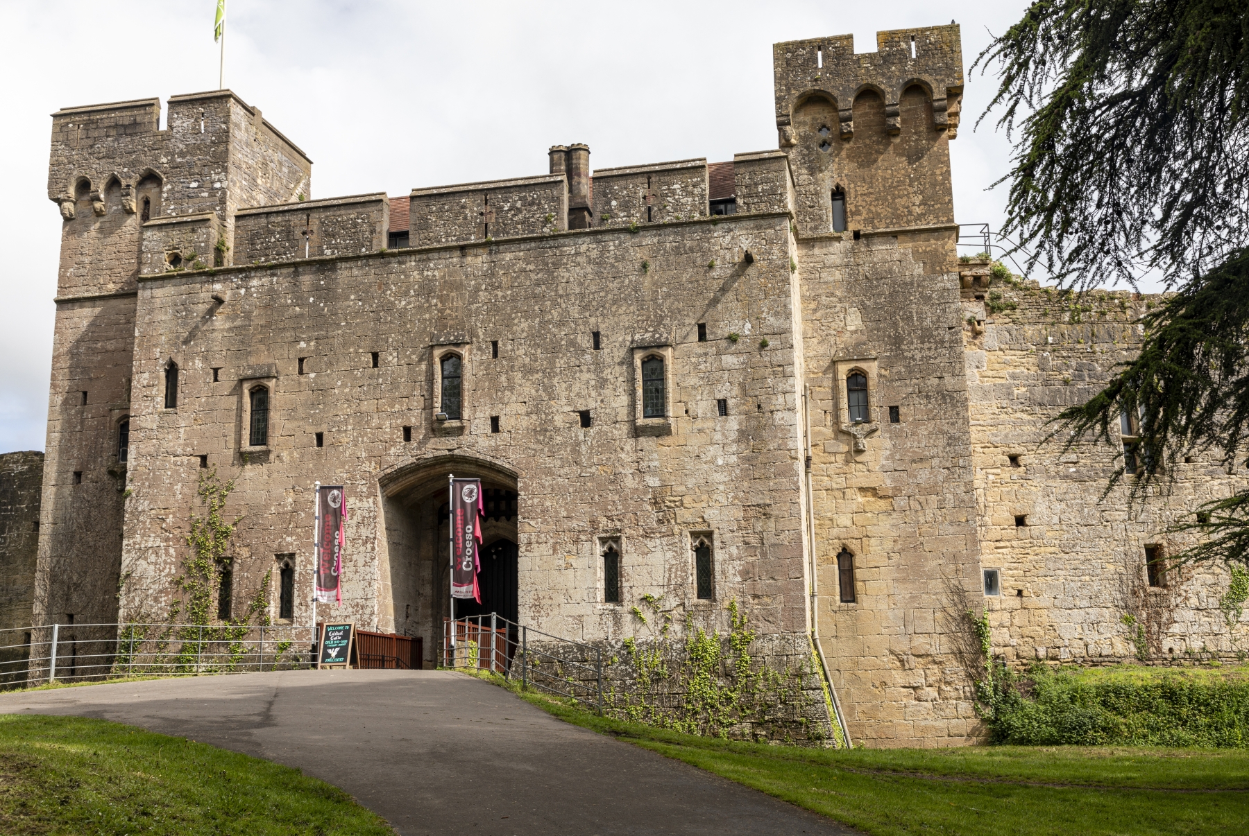 Caldicot Castle, Caldicot, Wales